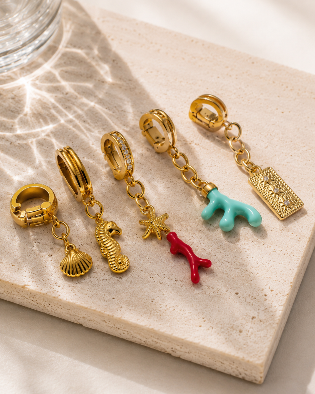 Anhänger Clip Golden Glam