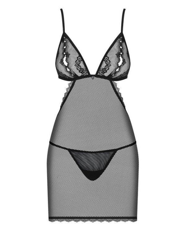 Schwarzes Negligee Rendezvous