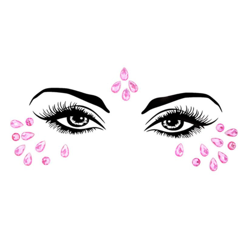 Glitzersteine zum Aufkleben Daisy