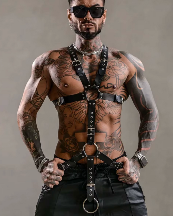 Körpergürtel Oberkörper Herren | Harness Fetisch Kinky Style 