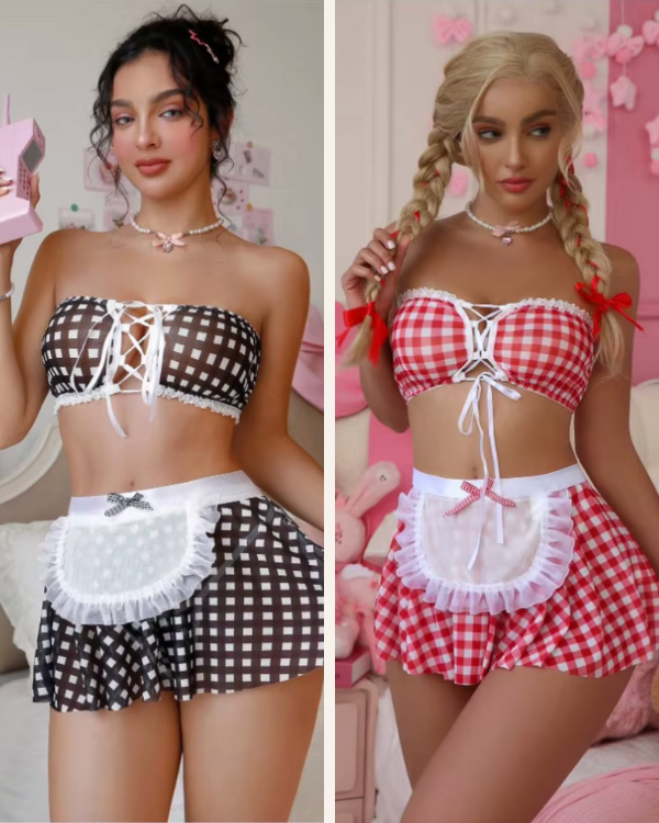 Karo Maid Dessous Set Colette