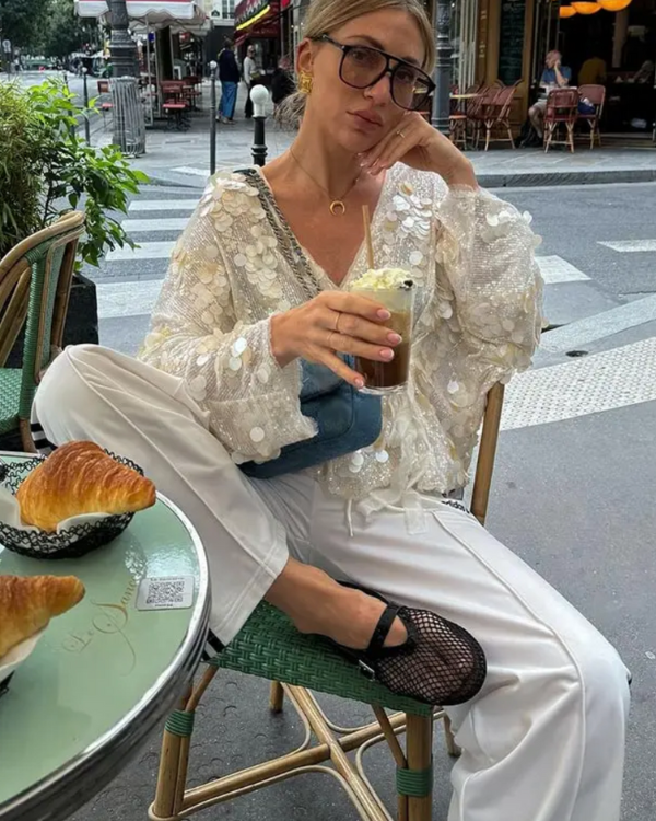 Pailletten Cardigan Luna Glitter