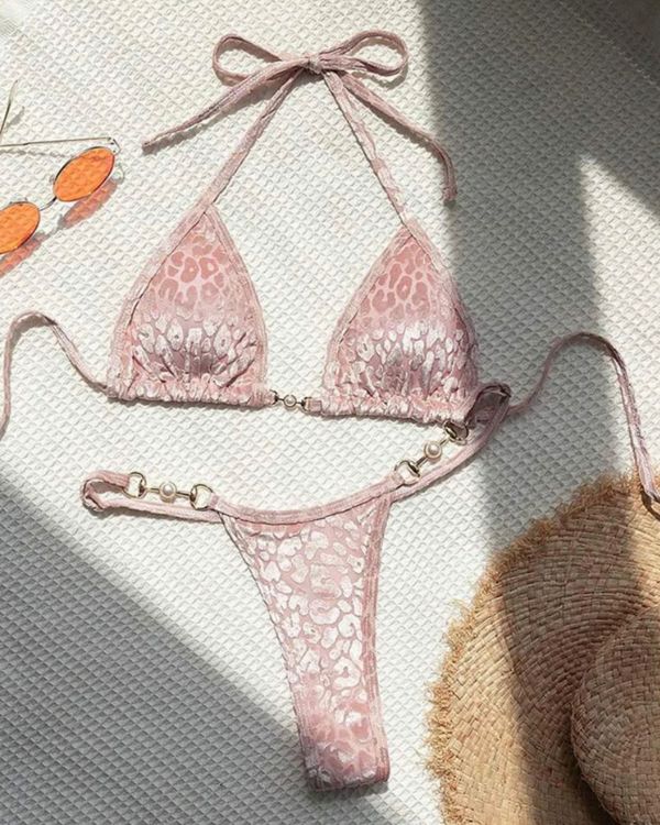 Velvet Leopard Bikini Wildy