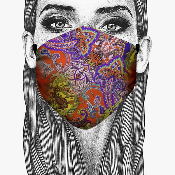 Maske aus Stoff Maharaja