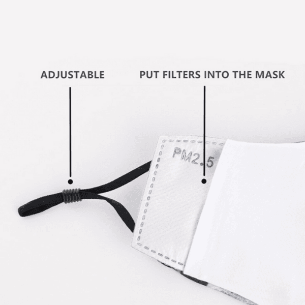 Stoffmaske Pelikan & Papagei