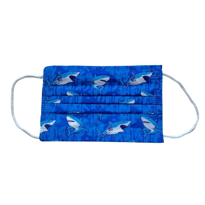 Kinder Einwegmaske Haifisch