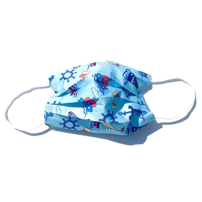 Einwegmasken Kinder Schiff Ahoi
