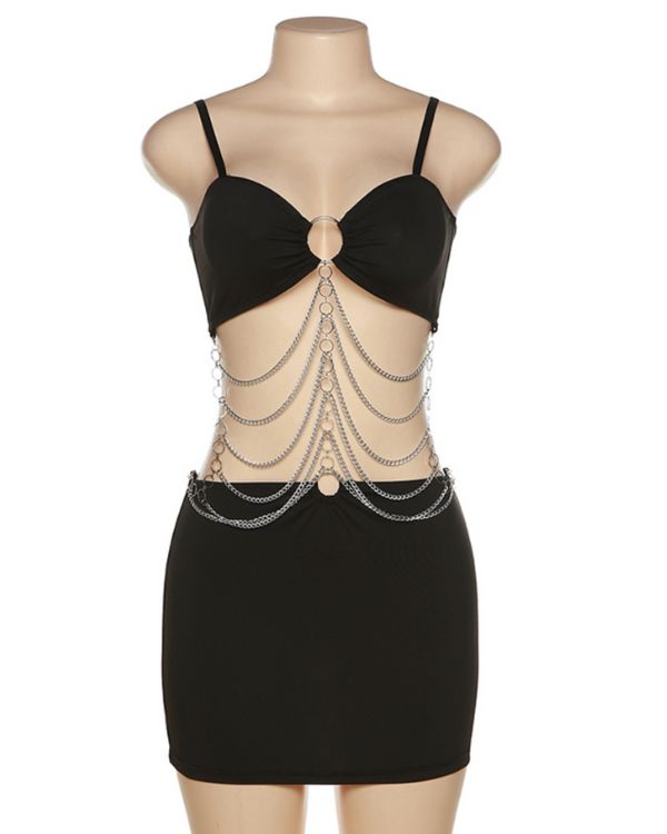 Ketten Kleid Inkku