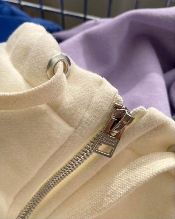 Pullover mit Kragen und Reissverschluss