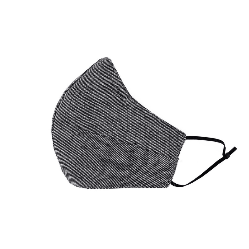 Baumwolle Gesichtsmaske Dark Gray