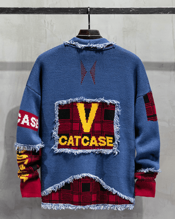 Cardigan Herren V-Style