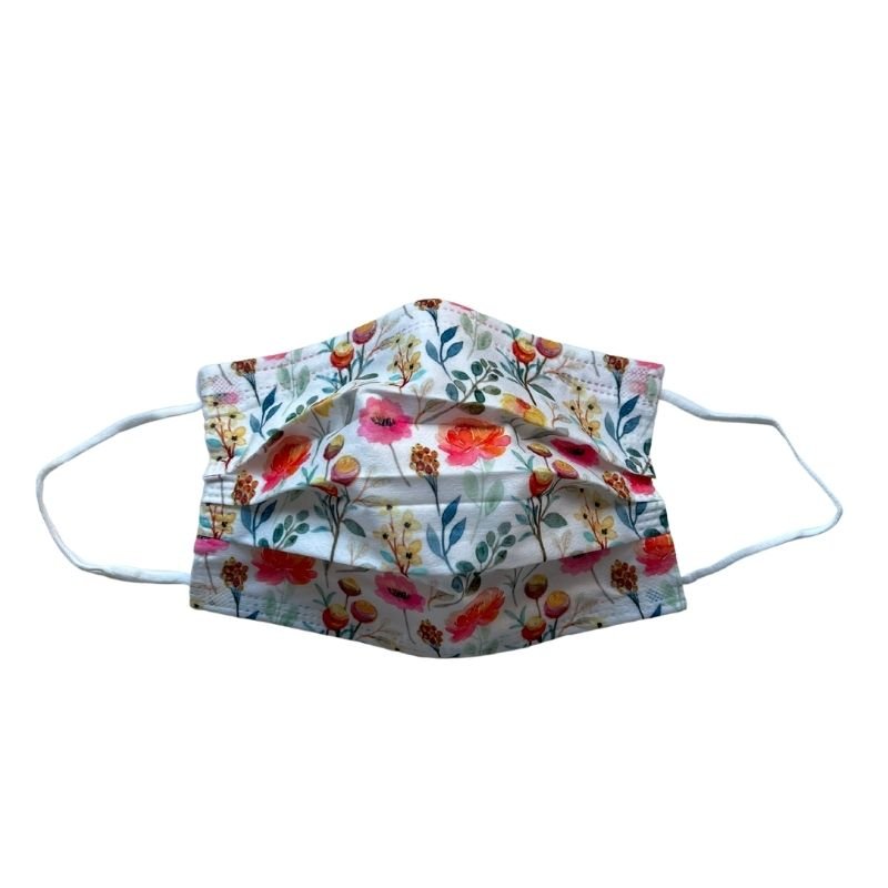 Hygienemasken Blumen Garten