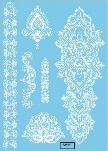 FLASH TATTOO's WHITE