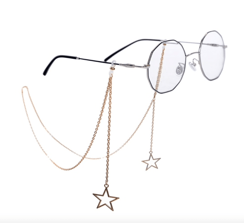 Sonnenbrille Kette Stars
