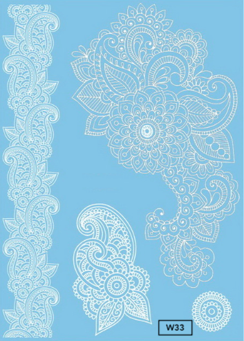 FLASH TATTOO's WHITE